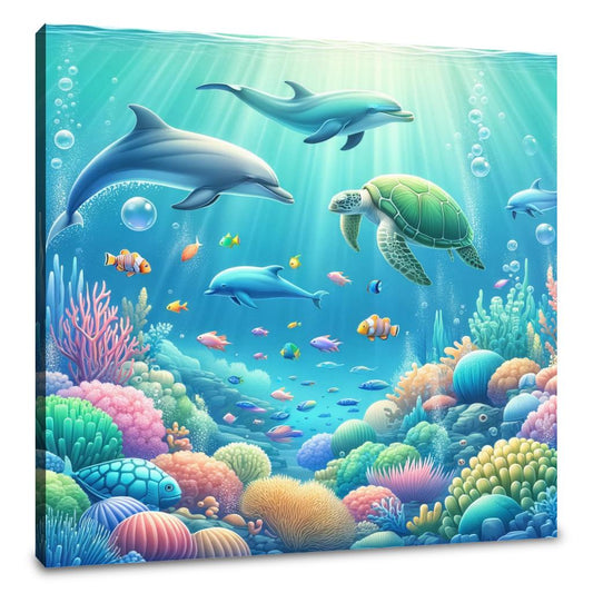 Underwater Wonderland Canvas - Main Image