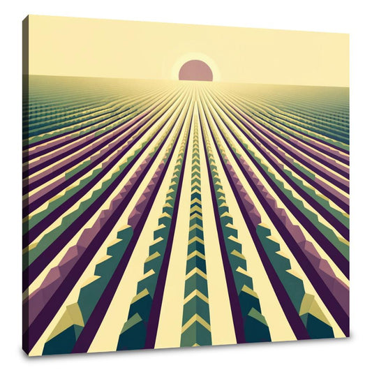 Harvest Geometry Canvas - Main Image