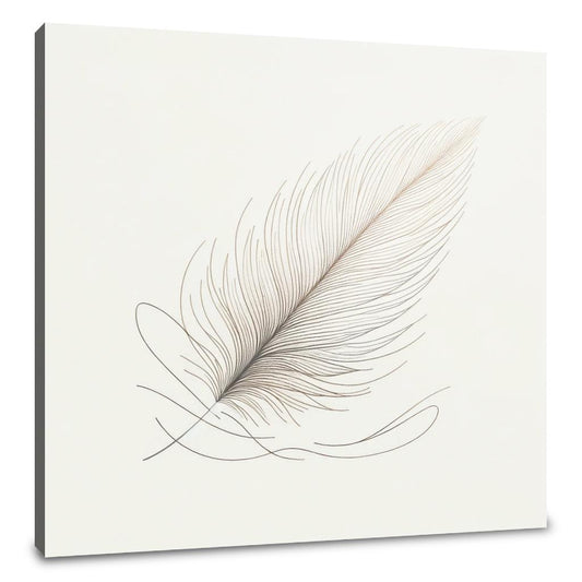 Gentle Feather Canvas - Main Image