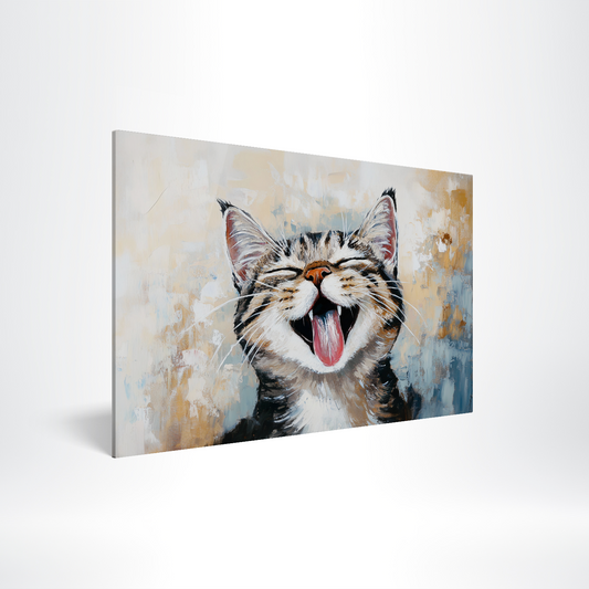 Impression acrylique "Moustaches joyeuses"