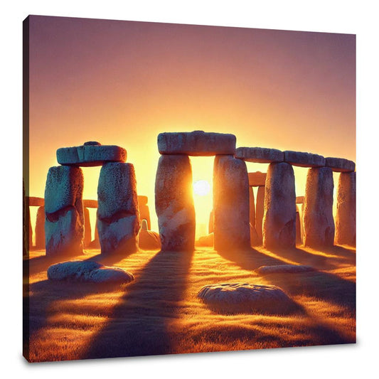 Mystical Stonehenge Canvas - Main Image