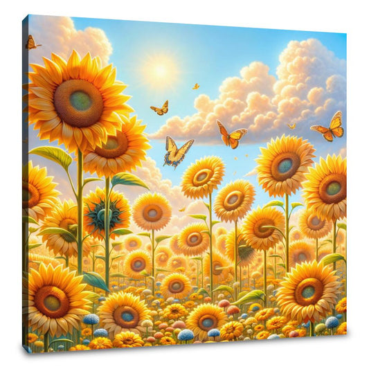 Sunflower Meadow Canvas - Main Image