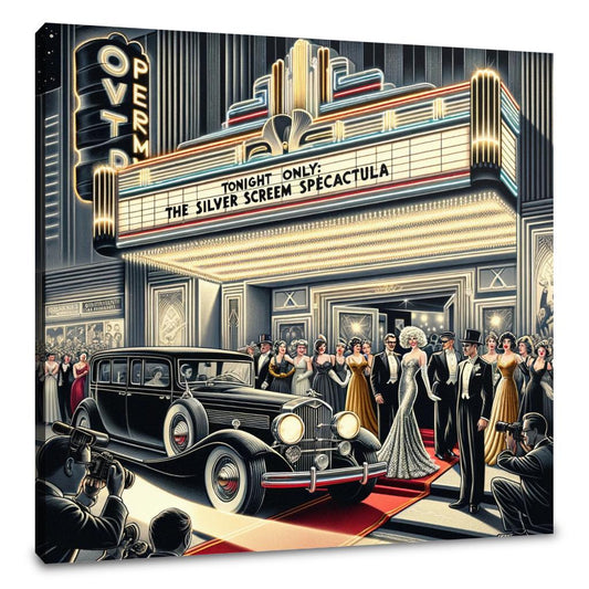 Glamour of the 1930s Canvas - Main Image