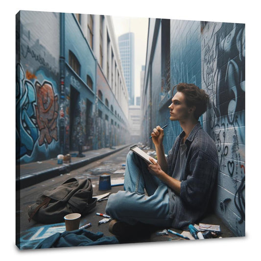 Urban Poetry Canvas - Main Image