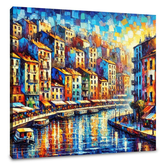 Riverfront Harmony Canvas - Main Image