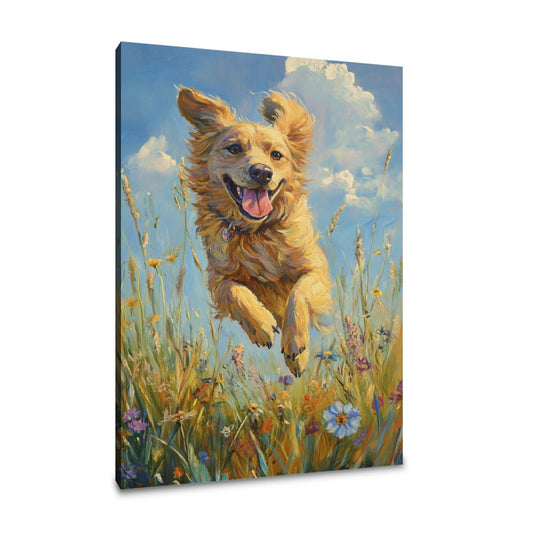 Wagging Tail Joy Canvas - Main Image