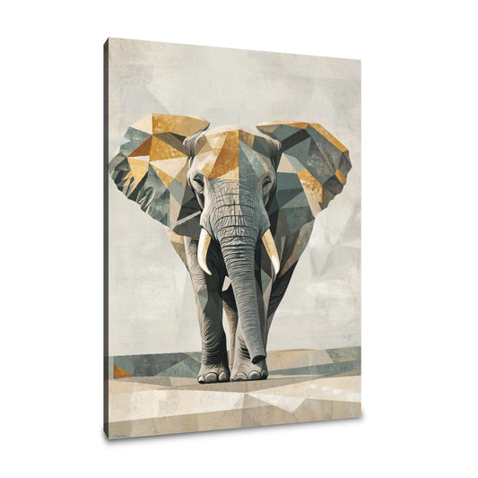 Serene Elephant Canvas - Main Image