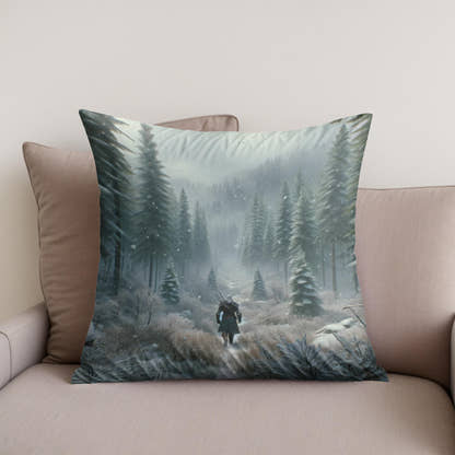 Mystical Meadow Cotton Cushion - Secondary Image