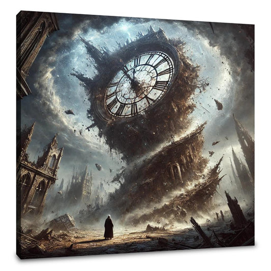 Fractured Time Canvas - Main Image
