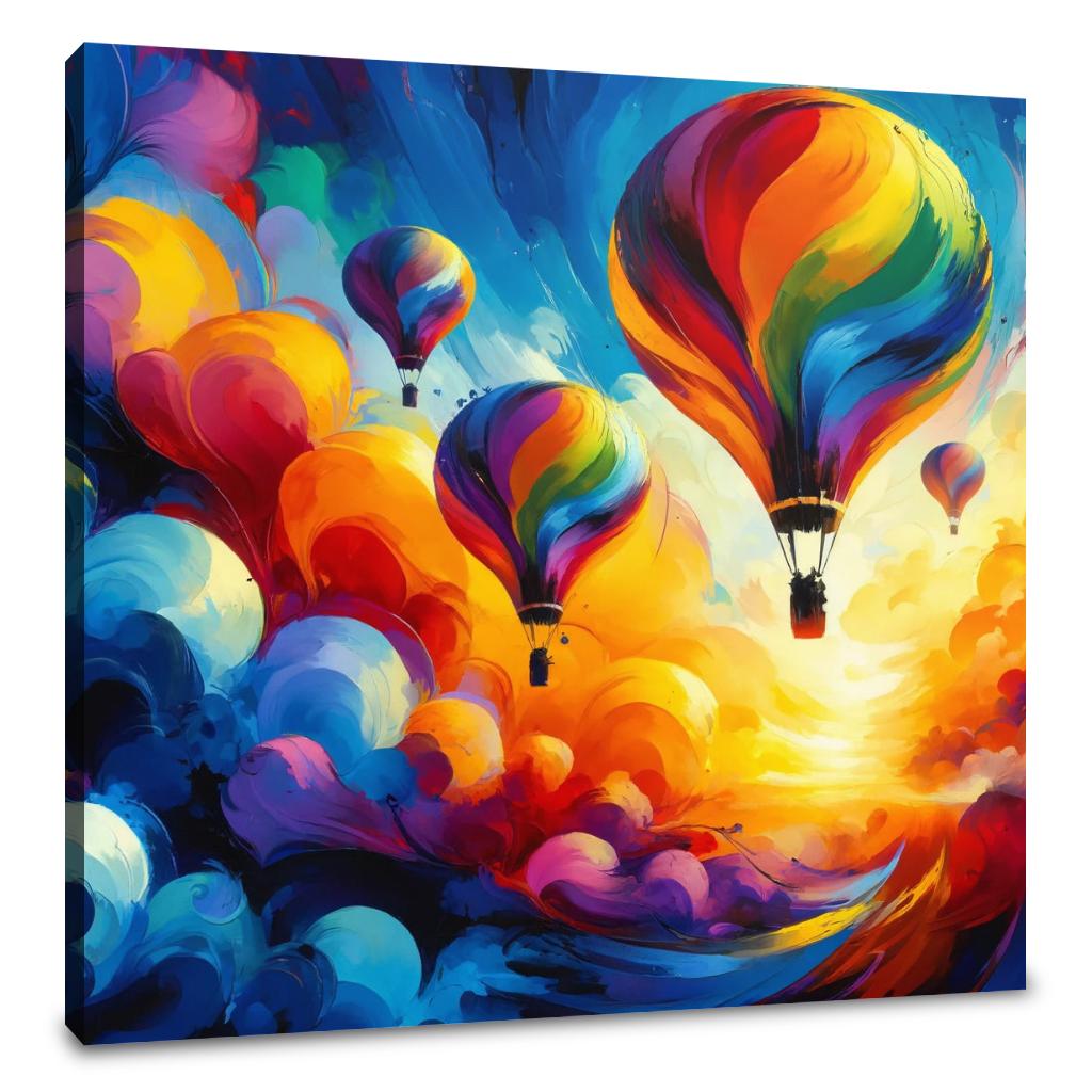 Abstract Horizons Canvas - Main Image