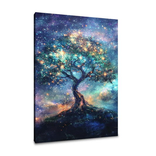 Celestial Arboreal Symphony Canvas - Main Image