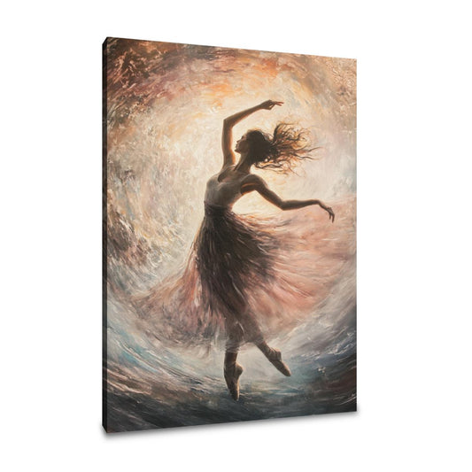 Dancer's Radiance Canvas - Main Image