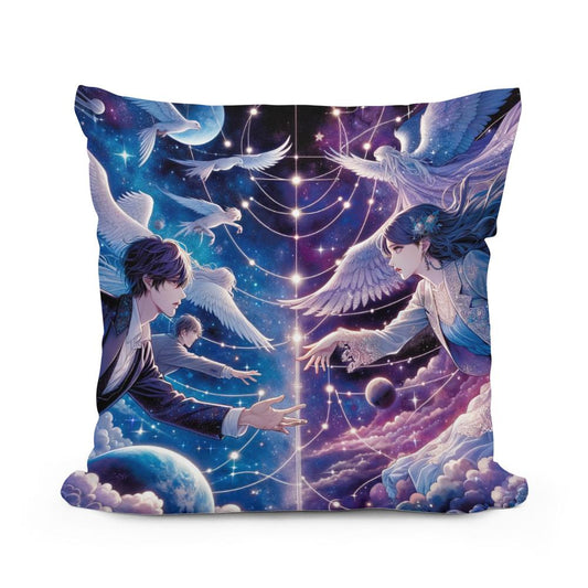 Stellar Love Embrace Cotton Cushion - Main Image