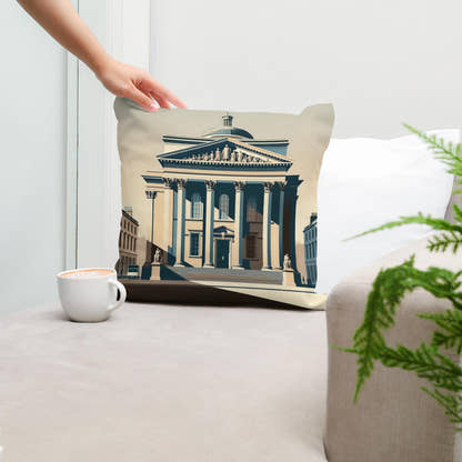 Cambridge Fitzwilliam Modernist Muse Cotton Cushion - Secondary Image 5