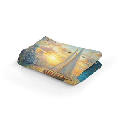 Oceanic Wonders Blanket - Secondary Image 2