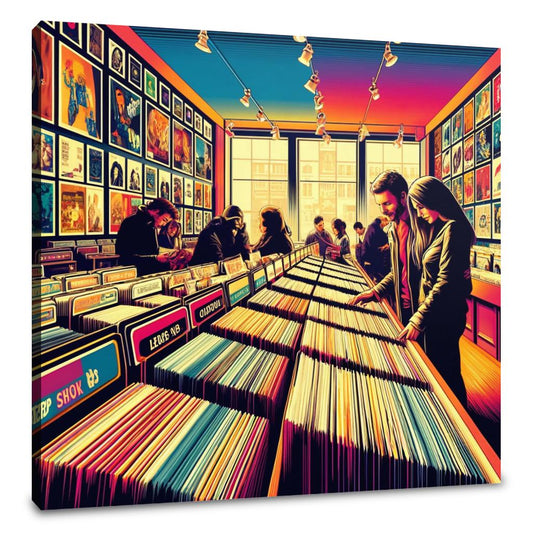 Vinyl Revival Canvas - Main Image