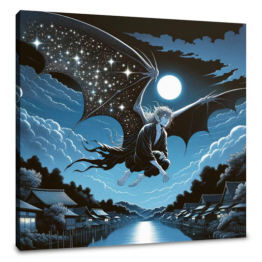 Nocturnal Grace Canvas - Main Image
