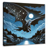Nocturnal Grace Canvas - Main Image