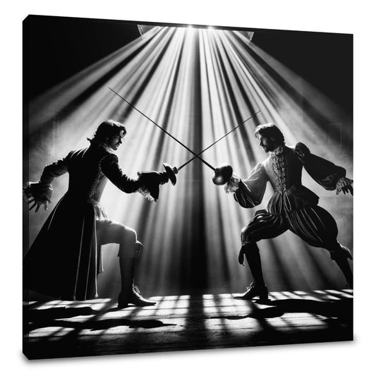 Dramatic Duel Canvas - Main Image