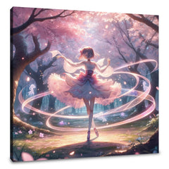 Sakura Dance Enchantment Canvas - Main Image