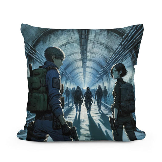 Subterranean Secrets Cotton Cushion - Main Image