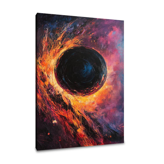 Black Hole Convergence Canvas - Main Image