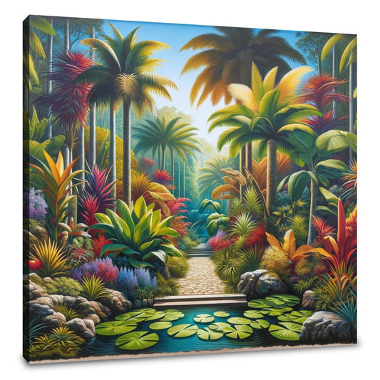 Tropical Oasis Canvas - Main Image