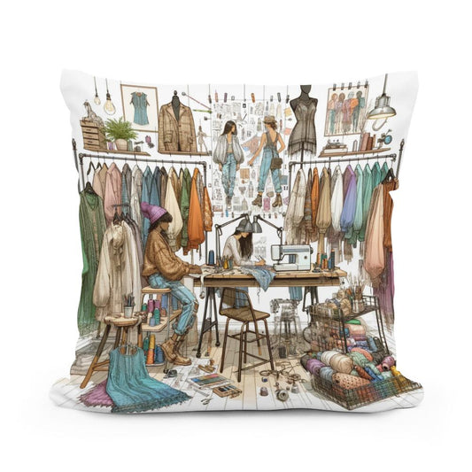 Creative Fusion Cotton Cushion - Main Image