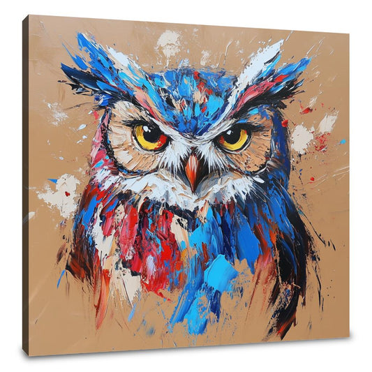 Electric Owl Canvas - Main Image