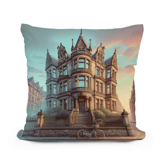 Glasgow Dawn Cotton Cushion - Main Image