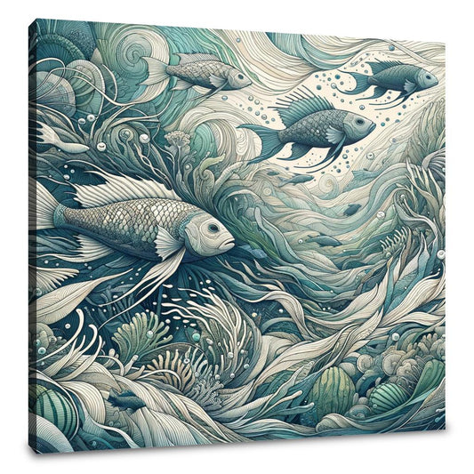 Ocean Harmony Canvas - Main Image
