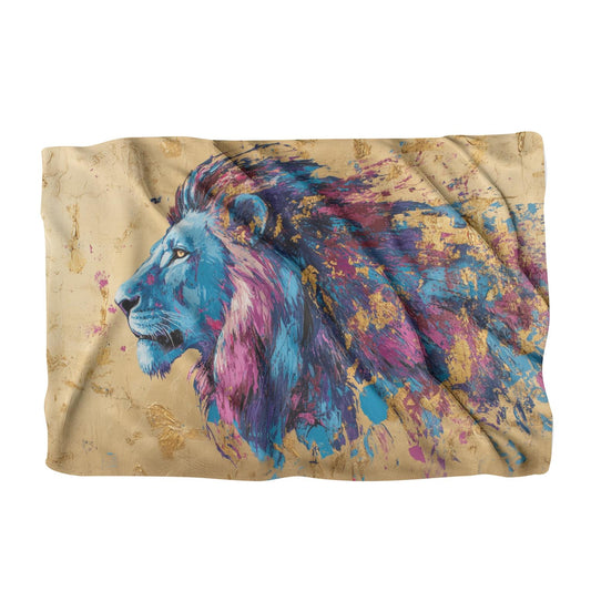 Lion's Sunset Blanket - Main Image