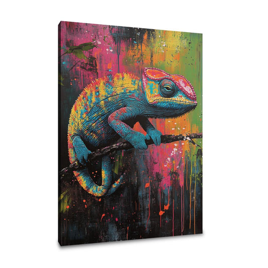 Chameleon Colour Dance Canvas - Main Image