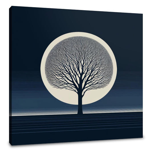 Elegance in the Shadows Canvas - Main Image