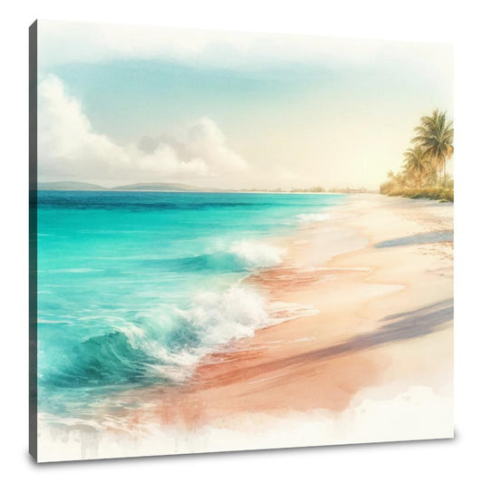Idyllic Beach Canvas - Main Image