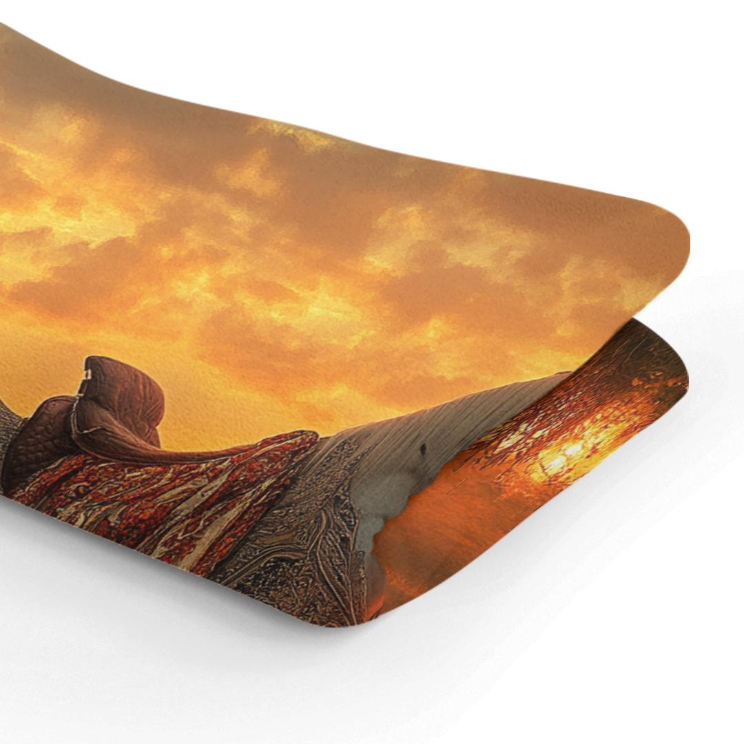 Regal Equine Sunset Blanket - Secondary Image 3