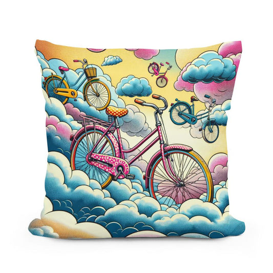 Skyward Cycles Cotton Cushion - Main Image