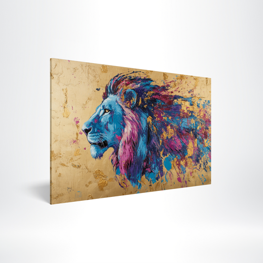 Lion's Sunset Acrylic Print Hero Image