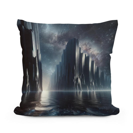 Cosmic Cliffs Cotton Cushion - Main Image