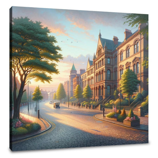 Serene Belfast Morning Canvas - Main Image