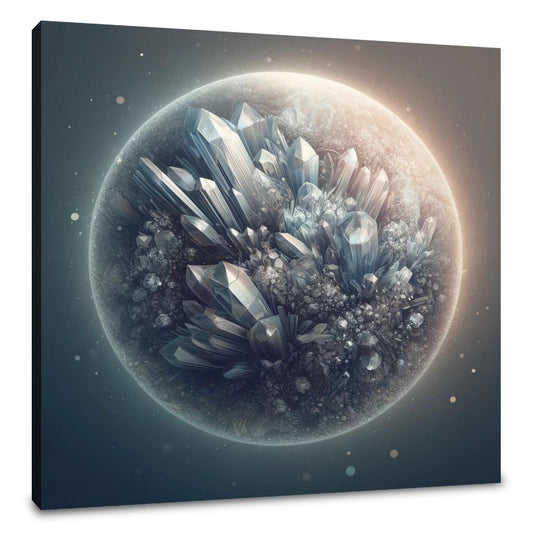 Crystal Planet Canvas - Main Image