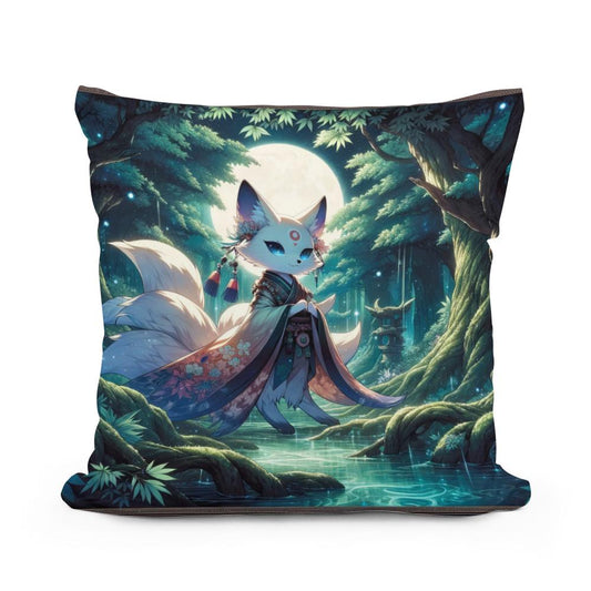 Mystical Moonlight Cotton Cushion - Main Image
