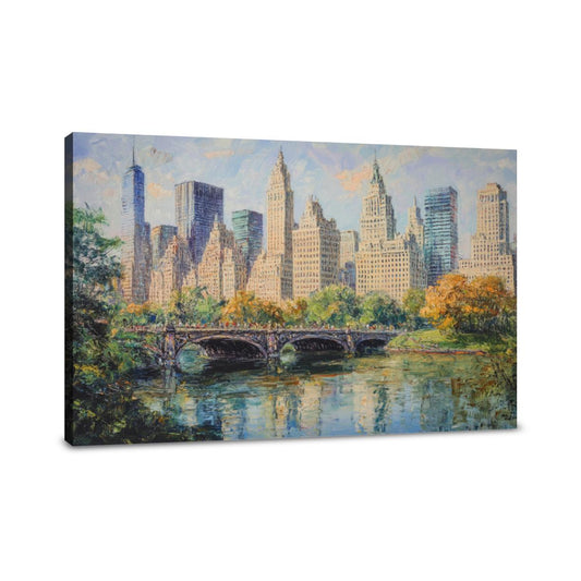 Manhattan Skyscraper Canvas - Main Image