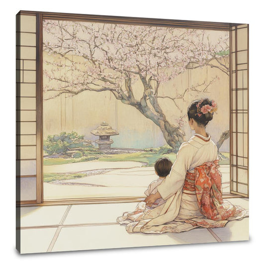 Harmony of Motherhood Canvas - Main Image