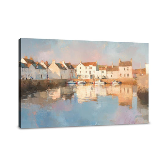 Footdee Dawn Canvas - Main Image