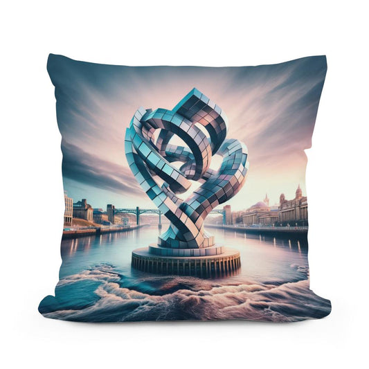 Newcastle Spirit Cotton Cushion - Main Image