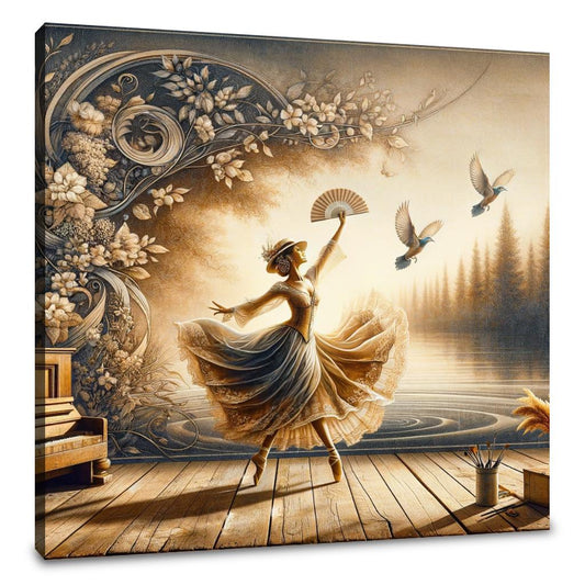 Vintage Harmony Canvas - Main Image