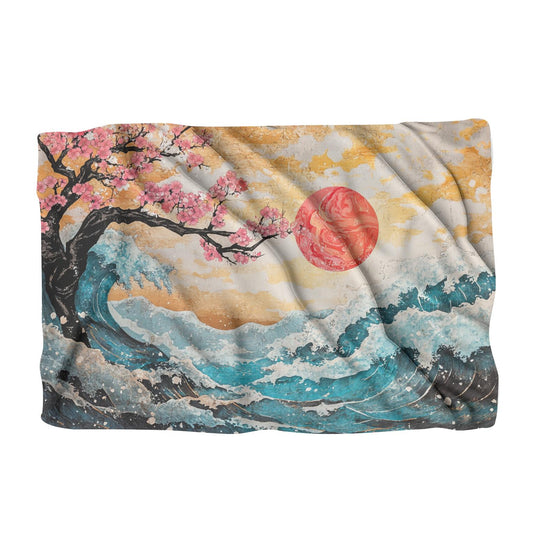 Vibrant Nature Burst Blanket - Main Image