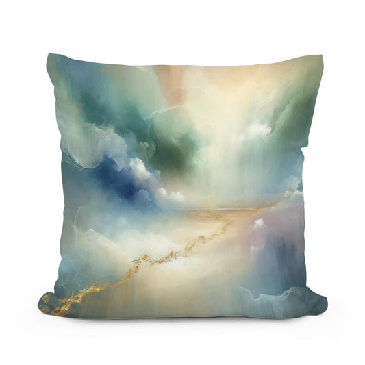 Ethereal Nature's Path Cotton Cushion - Main Image