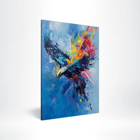 Majestic Eagle Sky Acrylic Print Hero Image